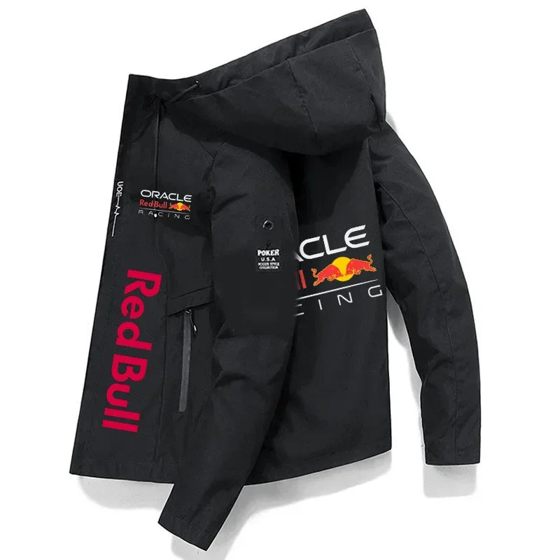 Sweat à Capuche Red Bull Racing - Vêtement Équipe Course Moto Homme
