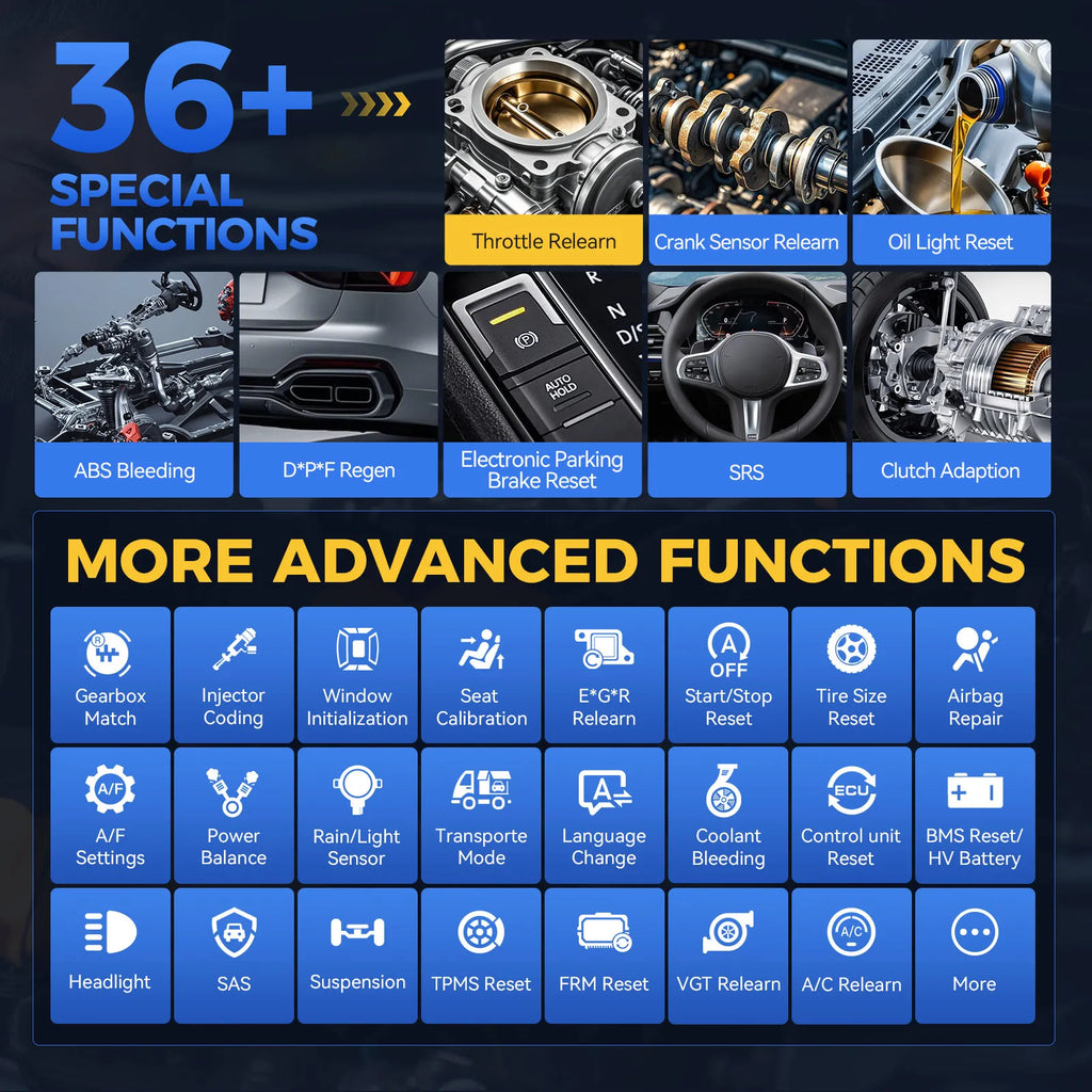 XTOOL D7 – Valise de diagnostic automobile OBD2 multimarque