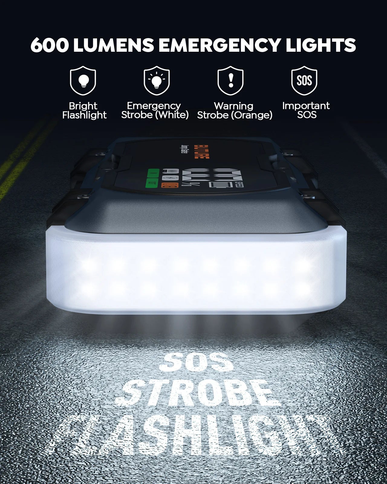 Démarreur de secour mini Booster ( 6000 A) livraison rapide france.