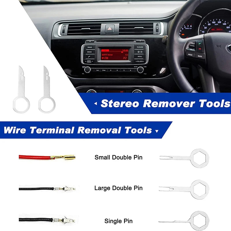 Kit de démontage automobile 5, 11 ou 41 pièces – Garnitures, tableau de bord & autoradio