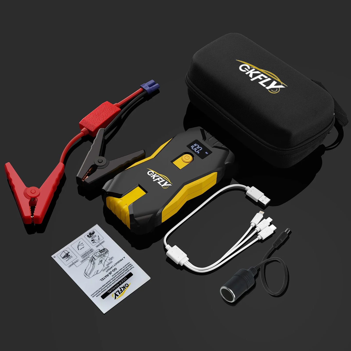 99800mAh Démarreur Batterie 5000A - Booster Portable Haute Capacité