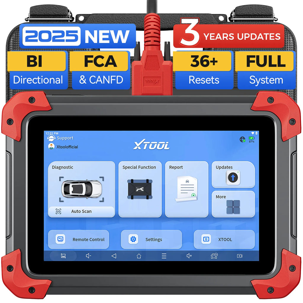 XTOOL D7 – Valise de diagnostic automobile OBD2 multimarque