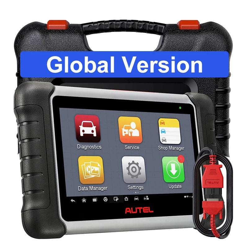 Autel MaxiCOM MK808/MK808S Scanner Diagnostic Auto OBD2 Bidirectionnel - 38+ Resets