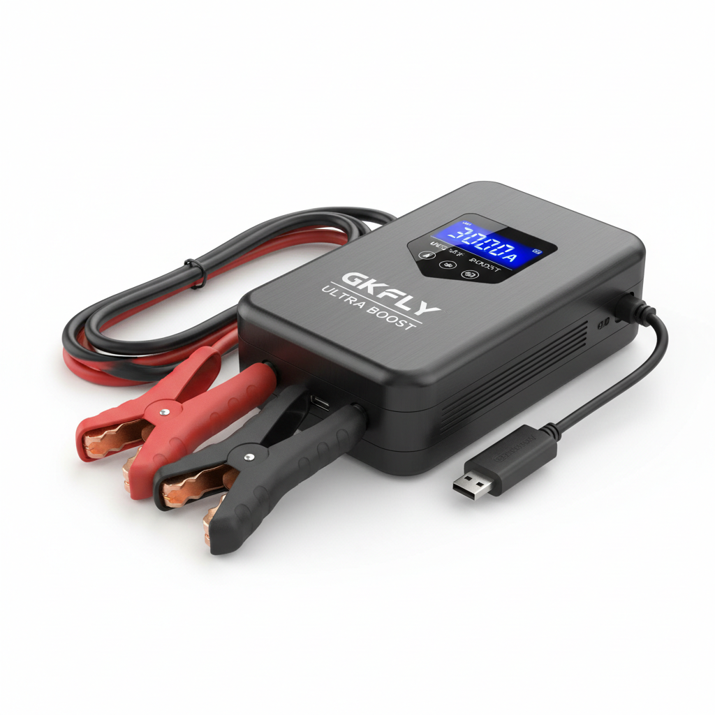 GKFLY 3000A/4000A Démarreur Batterie Portable