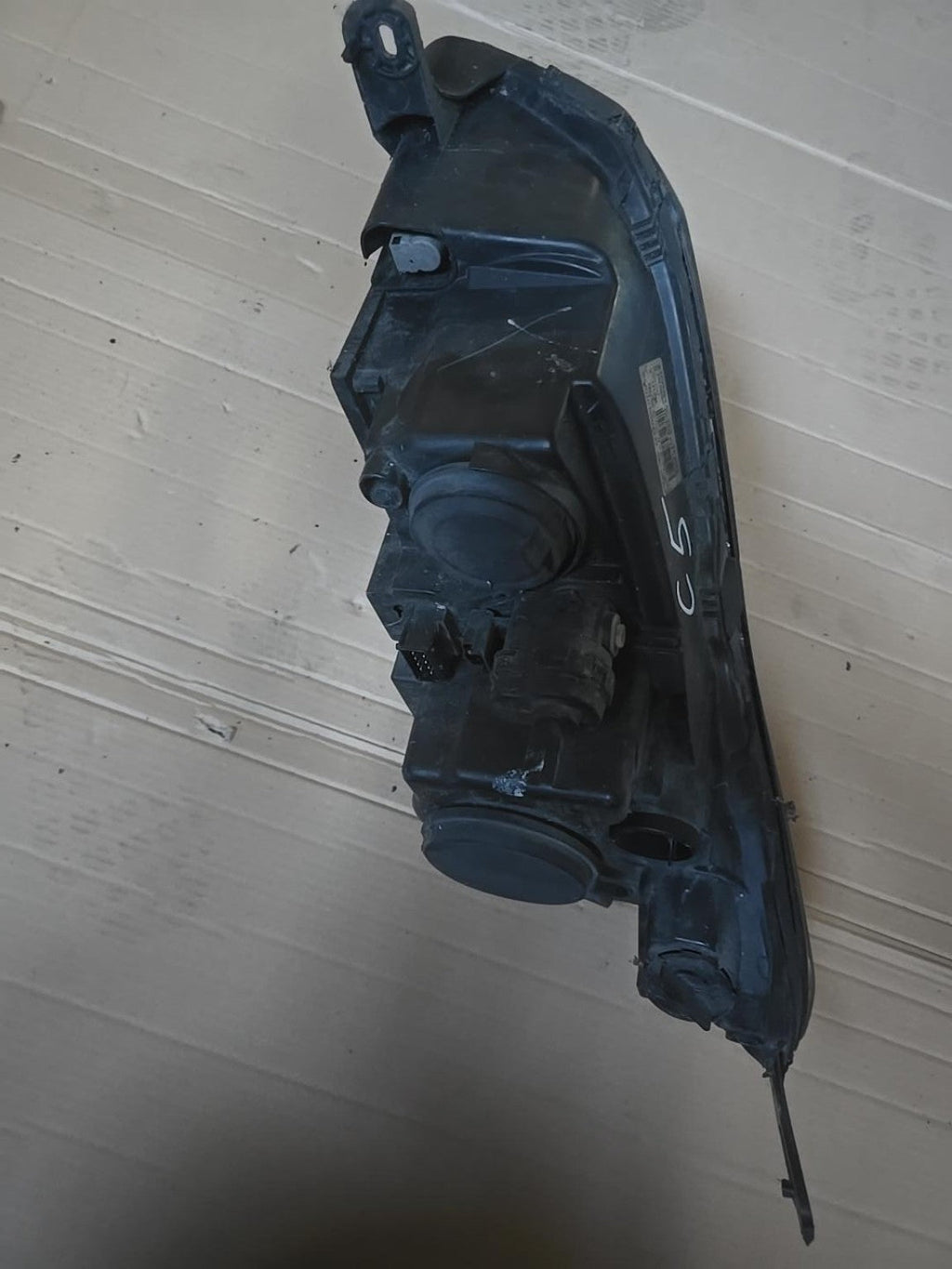 Phare avant droit xénon Citroën C5 Phase 2 - vue arrière